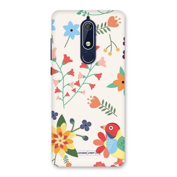 Spring Flowers Back Case for Nokia 5.1