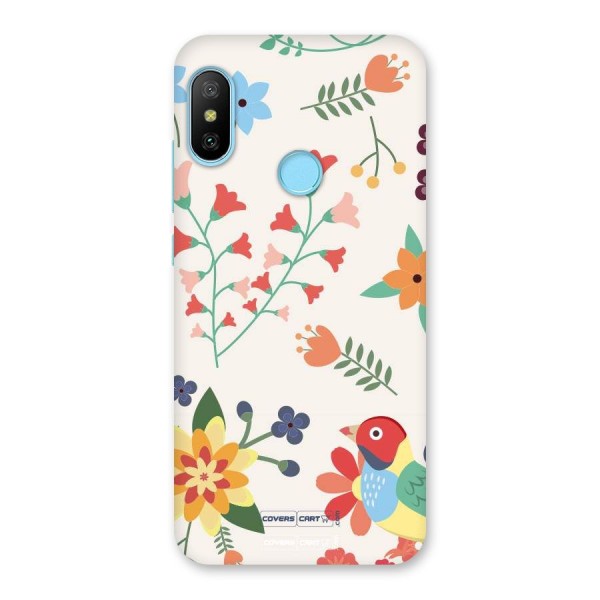 Spring Flowers Back Case for Redmi 6 Pro