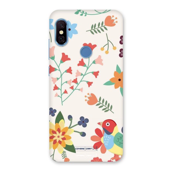 Spring Flowers Back Case for Redmi Note 6 Pro