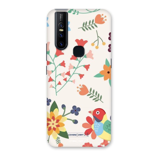 Spring Flowers Back Case for Vivo V15