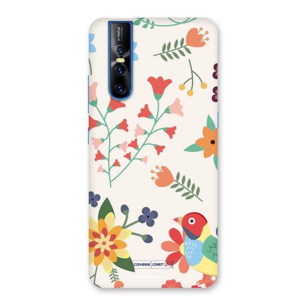 Spring Flowers Back Case for Vivo V15 Pro