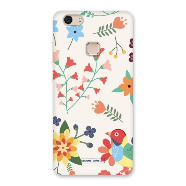 Spring Flowers Back Case for Vivo V7