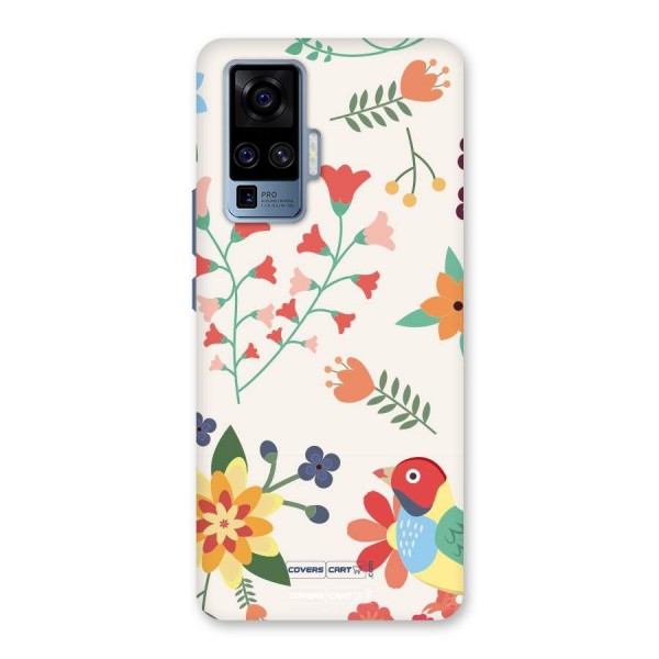 Spring Flowers Back Case for Vivo X50 Pro