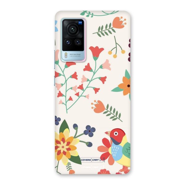 Spring Flowers Back Case for Vivo X60 Pro