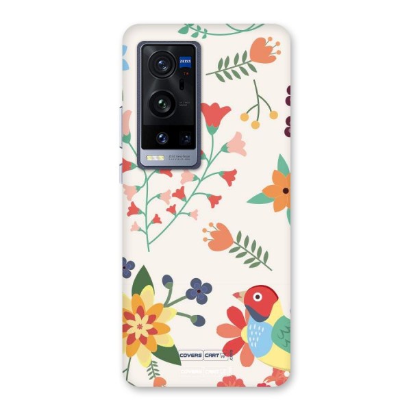 Spring Flowers Back Case for Vivo X60 Pro Plus