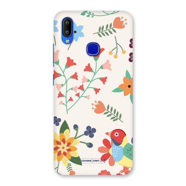 Spring Flowers Back Case for Vivo Y91