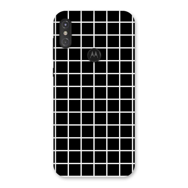 Square Puzzle Back Case for Motorola One Power