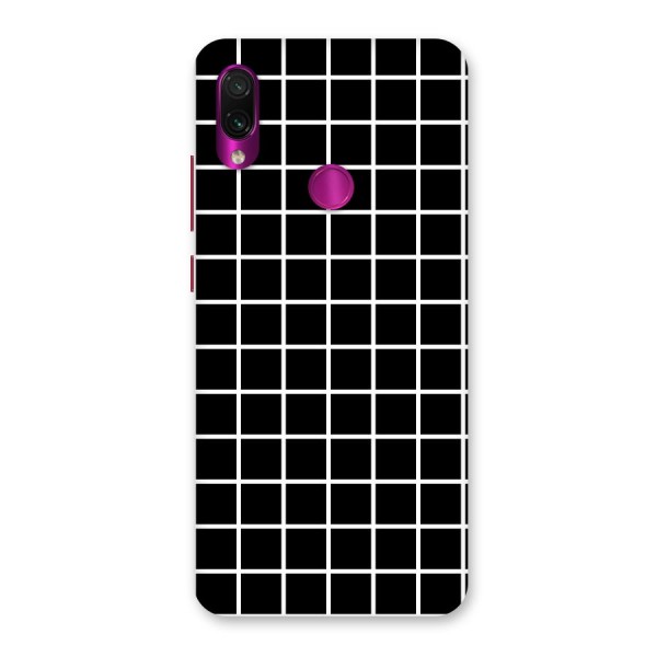 Square Puzzle Back Case for Redmi Note 7 Pro