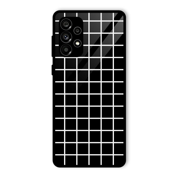 Square Puzzle Glass Back Case for Galaxy A73 5G