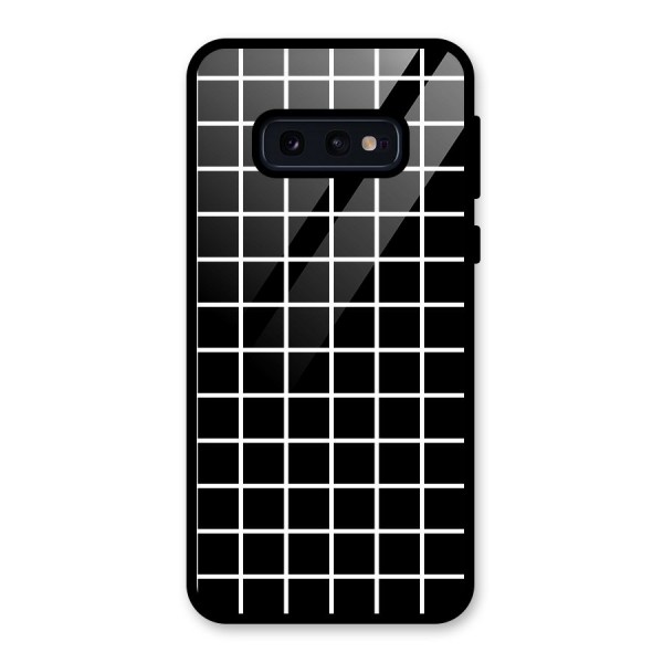 Square Puzzle Glass Back Case for Galaxy S10e