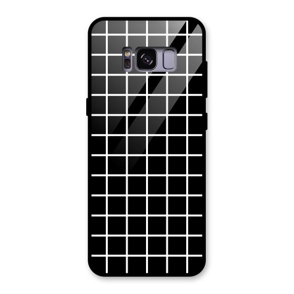 Square Puzzle Glass Back Case for Galaxy S8