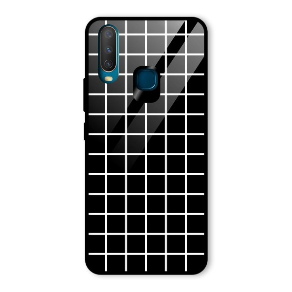 Square Puzzle Glass Back Case for Vivo Y12