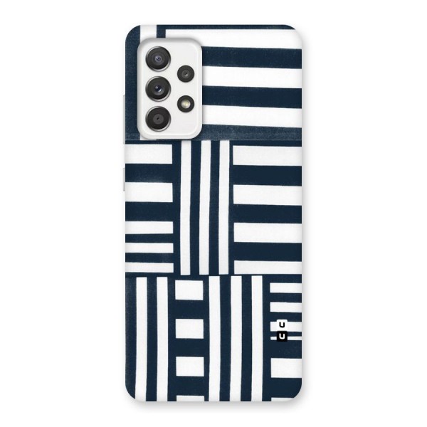 Square  Stripes Back Case for Galaxy A52