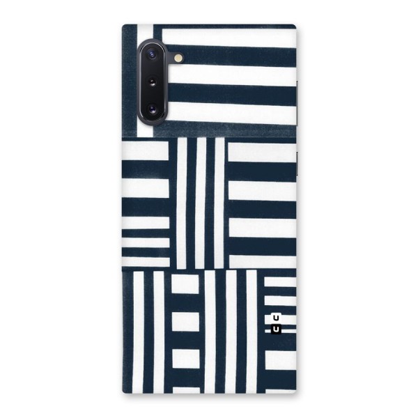 Square  Stripes Back Case for Galaxy Note 10