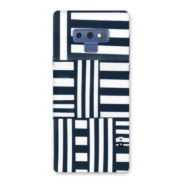 Square  Stripes Back Case for Galaxy Note 9