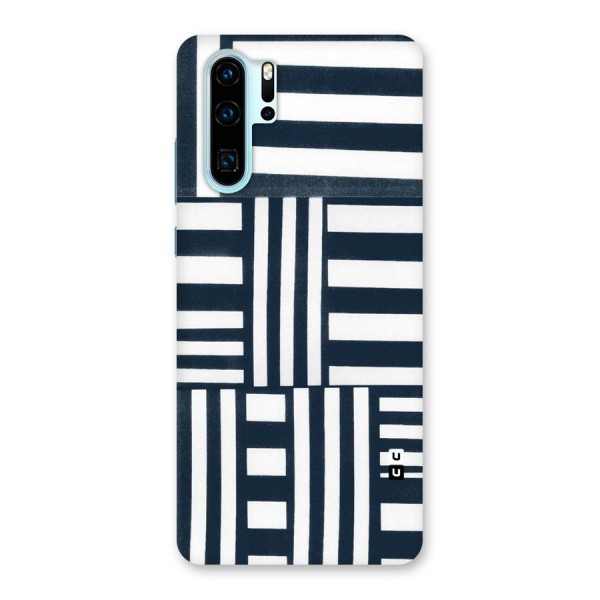 Square  Stripes Back Case for Huawei P30 Pro