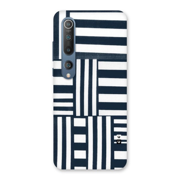 Square  Stripes Back Case for Mi 10