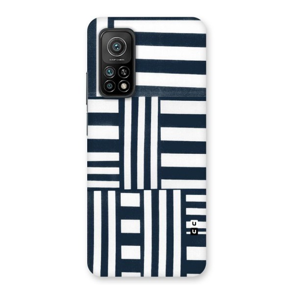 Square  Stripes Back Case for Mi 10T Pro 5G