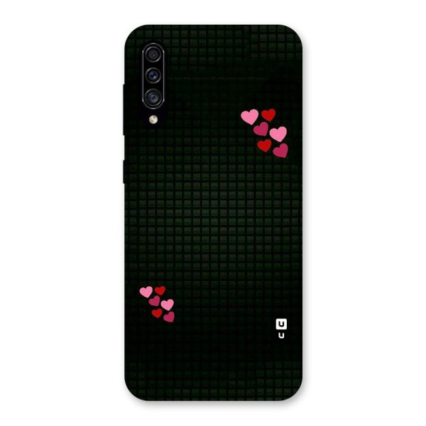 Square and Hearts Back Case for Galaxy A30s