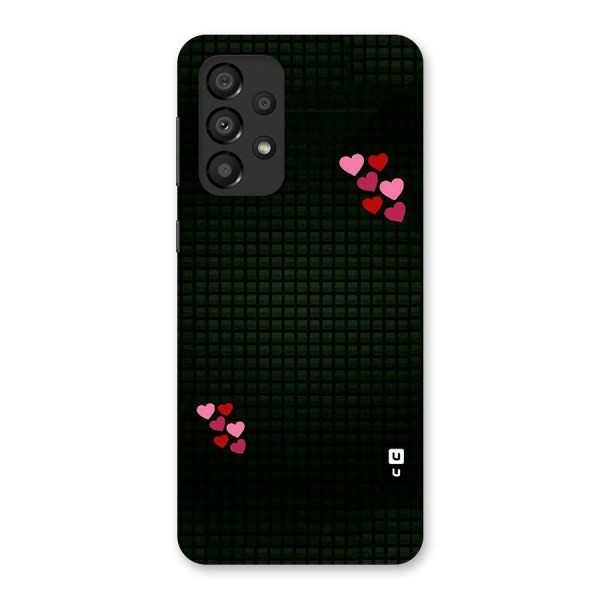 Square and Hearts Back Case for Galaxy A33 5G