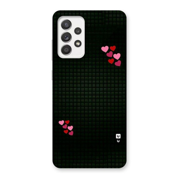 Square and Hearts Back Case for Galaxy A52