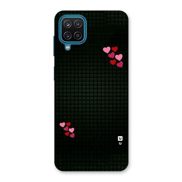 Square and Hearts Back Case for Galaxy F12