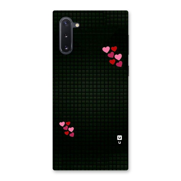 Square and Hearts Back Case for Galaxy Note 10