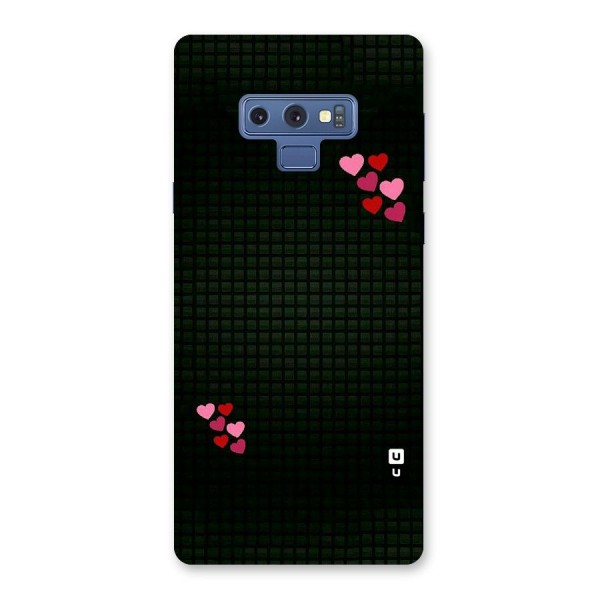 Square and Hearts Back Case for Galaxy Note 9