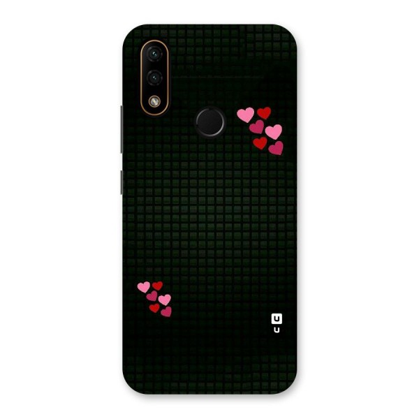 Square and Hearts Back Case for Lenovo A6 Note