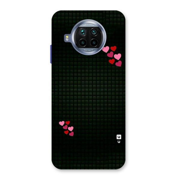 Square and Hearts Back Case for Mi 10i