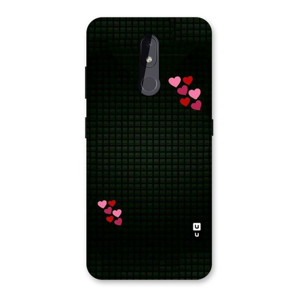 Square and Hearts Back Case for Nokia 3.2