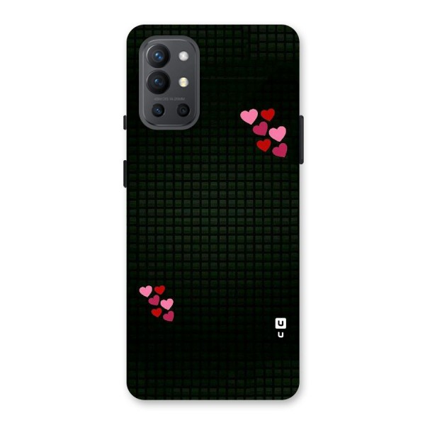 Square and Hearts Back Case for OnePlus 9R