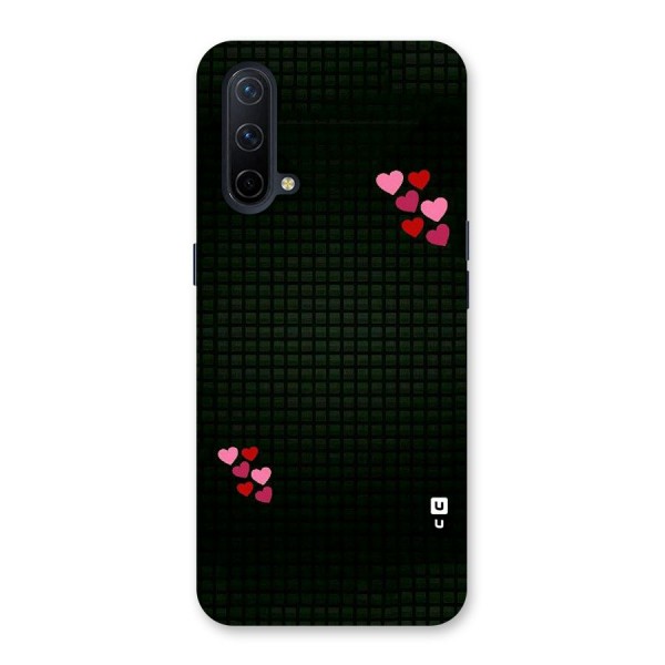 Square and Hearts Back Case for OnePlus Nord CE 5G
