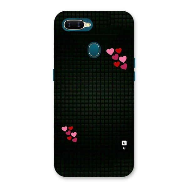 Square and Hearts Back Case for Oppo A11k