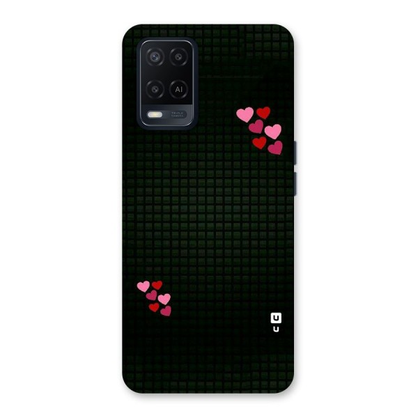 Square and Hearts Back Case for Oppo A54