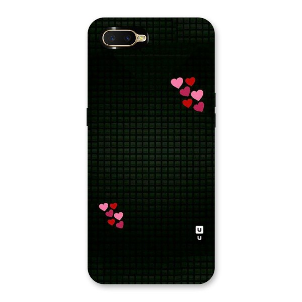 Square and Hearts Back Case for Oppo K1