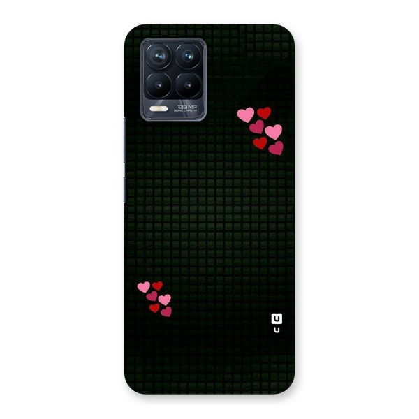 Square and Hearts Back Case for Realme 8 Pro