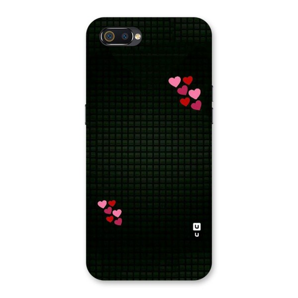 Square and Hearts Back Case for Realme C2