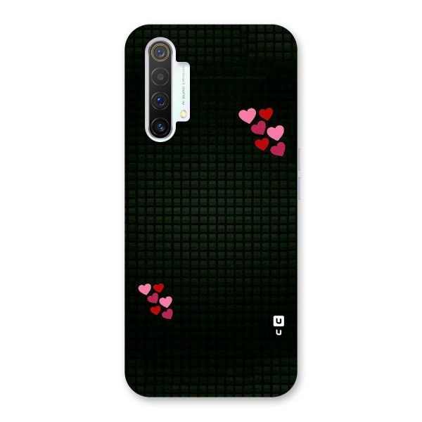 Square and Hearts Back Case for Realme X3 SuperZoom