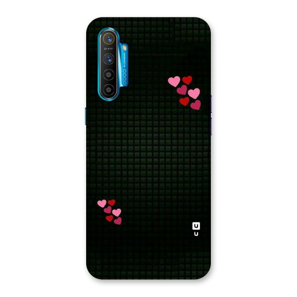 Square and Hearts Back Case for Realme XT