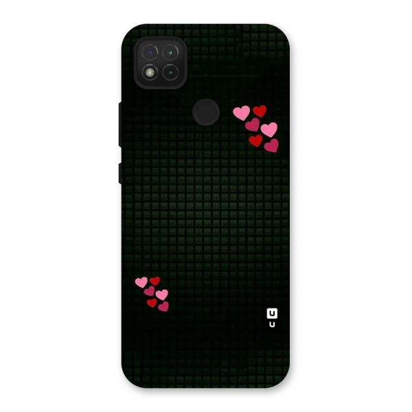 Square and Hearts Back Case for Redmi 9