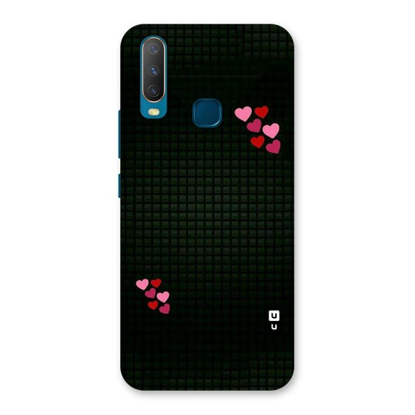 Square and Hearts Back Case for Vivo Y17