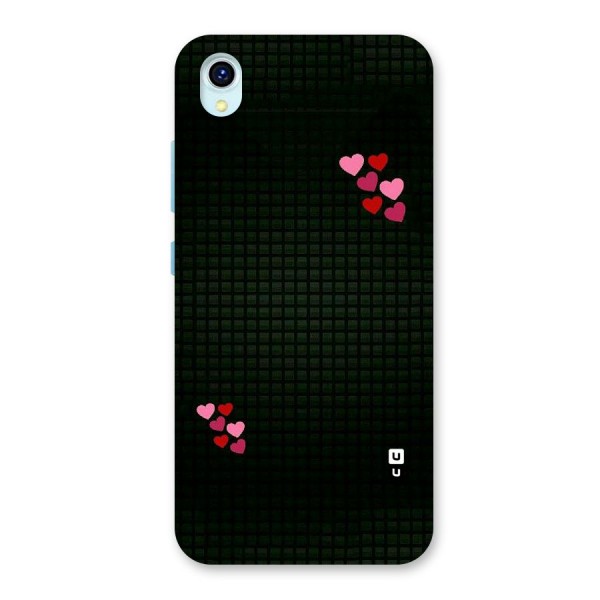 Square and Hearts Back Case for Vivo Y1s