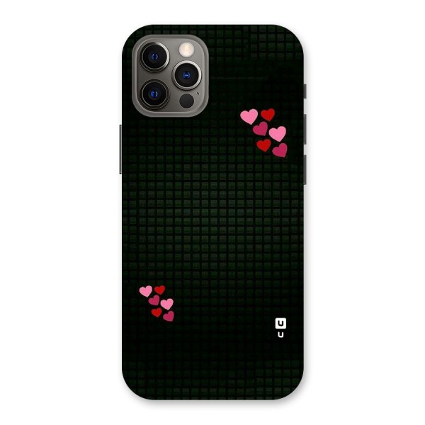 Square and Hearts Back Case for iPhone 12 Pro