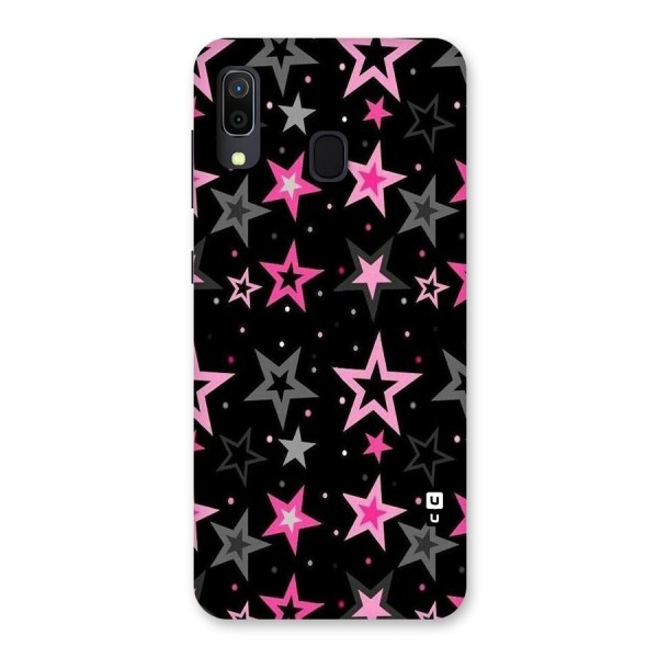 Star Outline Back Case for Galaxy A20