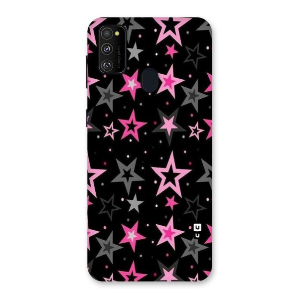 Star Outline Back Case for Galaxy M21