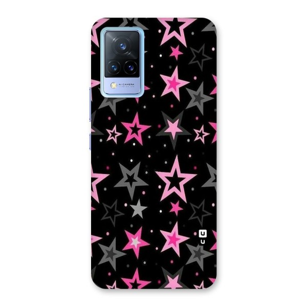 Star Outline Back Case for Vivo V21 5G