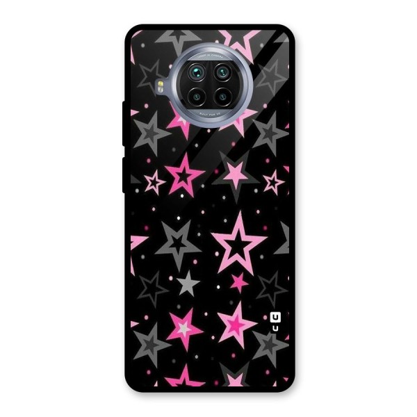 Star Outline Glass Back Case for Mi 10i