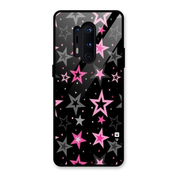 Star Outline Glass Back Case for OnePlus 8 Pro