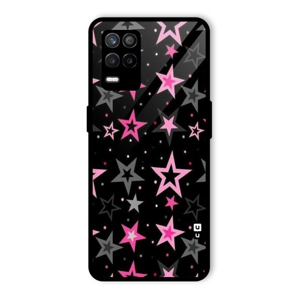 Star Outline Glass Back Case for Realme 9 5G